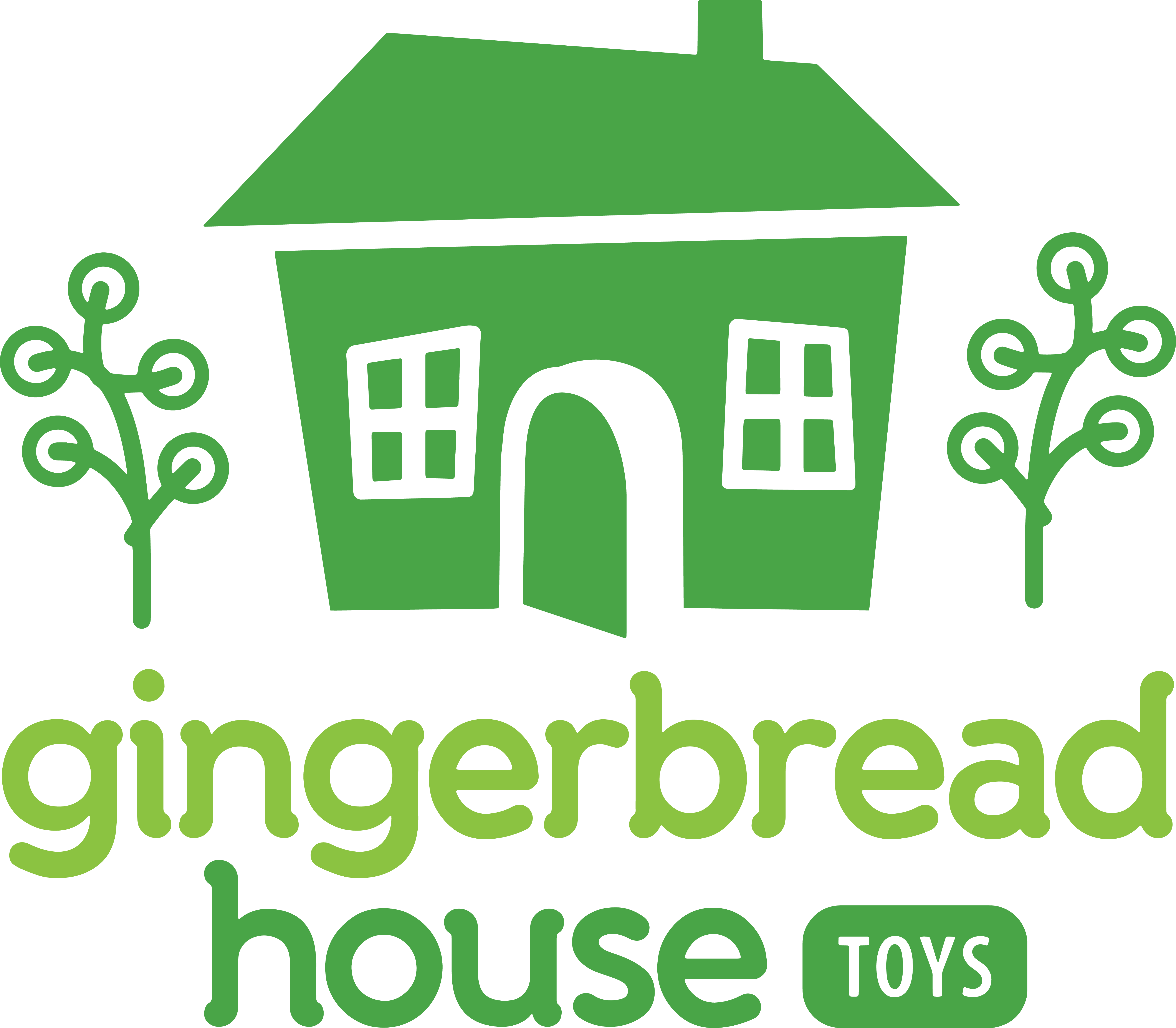 Gingerbread House Toys Logo